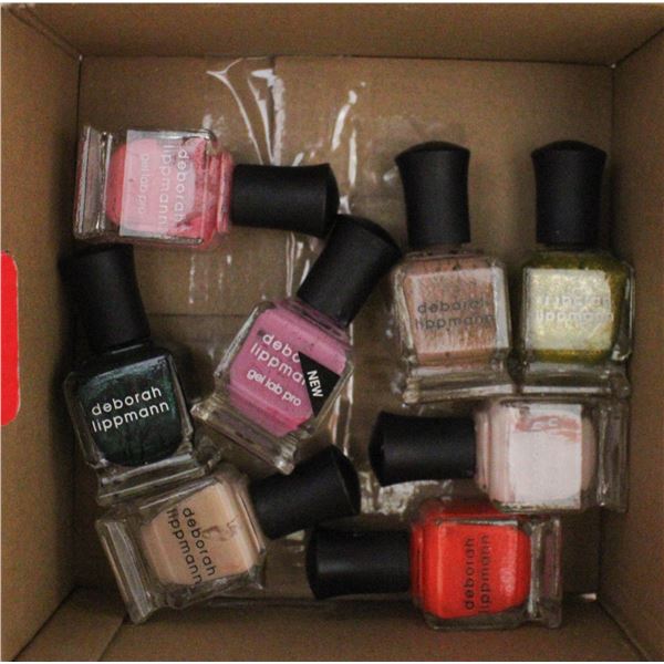 8 DEBORAH LIPPMAN NAIL POLISH -NEW