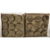 Image 1 : SATIN FLORAL PILLOWS- SET OF 2