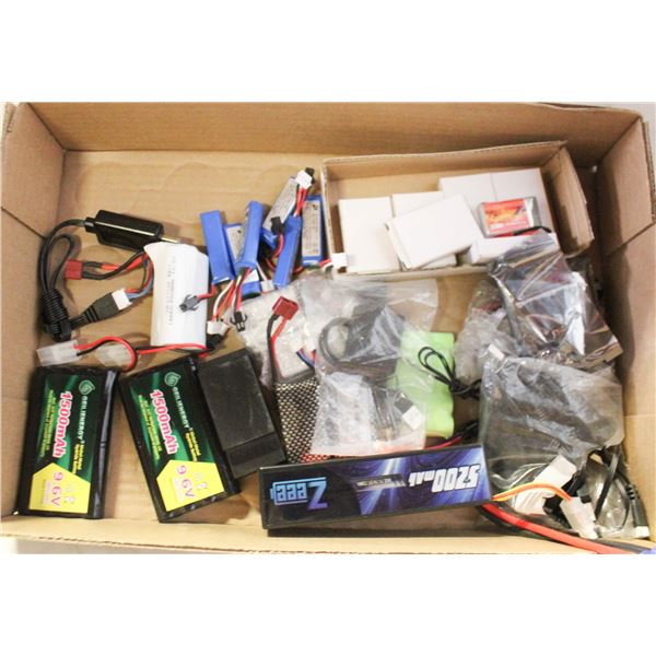 24+ PIECE LOT RC LIPO NIMH BATTERIES 1S 2S 3S,