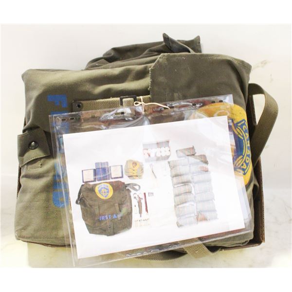 1950-60 CANADIAN CIVIL DEFENCE FORCE MEDICAL KIT