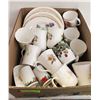 Image 1 : CHINA ITEMS- BOX LOT ASSORTED