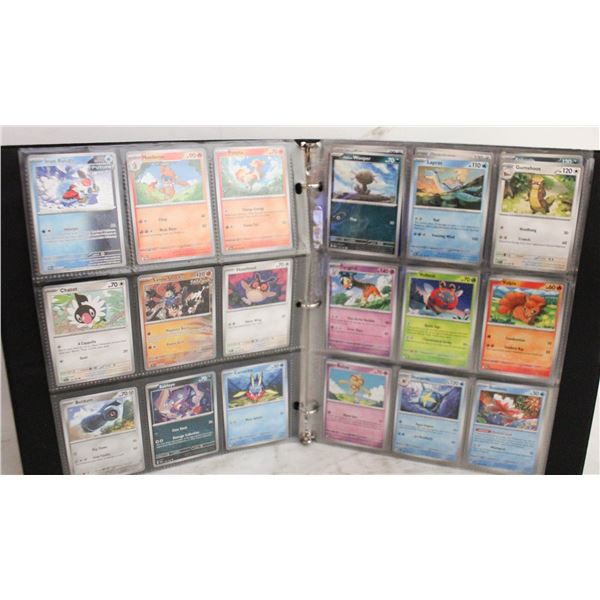 BINDER POKEMON CARDS