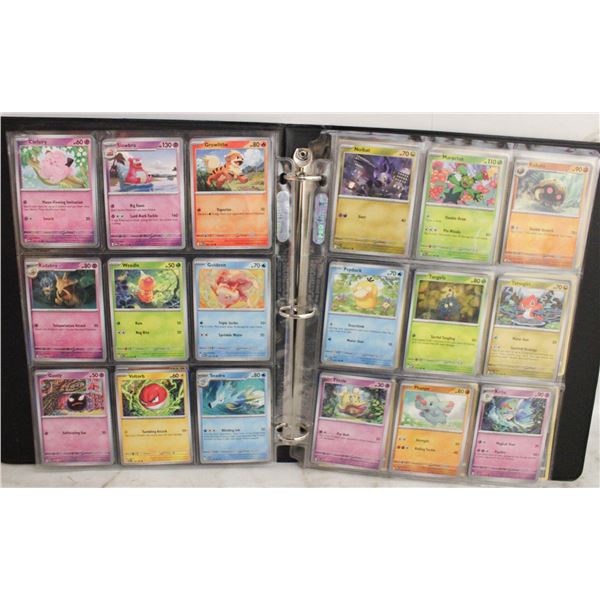 BINDER POKEMON CARDS