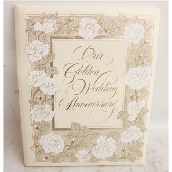 GOLDEN ANNIVERSARY GUEST BOOK