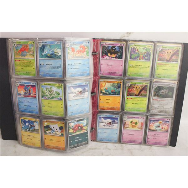 BINDER POKEMON CARDS