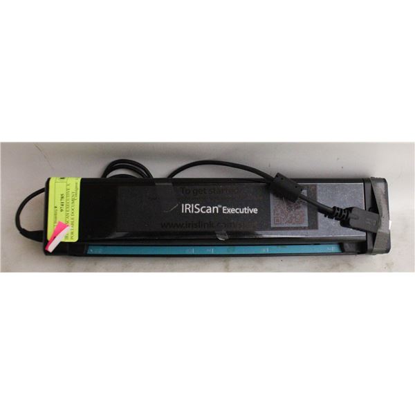 IRIS IRISCAN EXECUTIVE X PORTABLE DOCUMENT