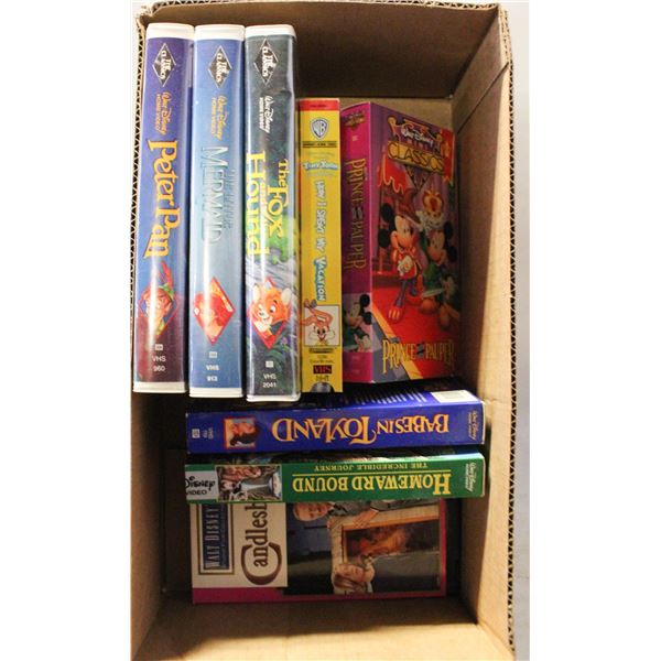 WALT DISNEY VHS CHILDREN'S MOVIES ASSORTED