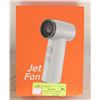 Image 1 : JET FAN MODEL G1, 5000MAH RECHARGEABLE NEW OPEN