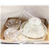Image 1 : GLASS SERVINGWARE ASSORTED LOT