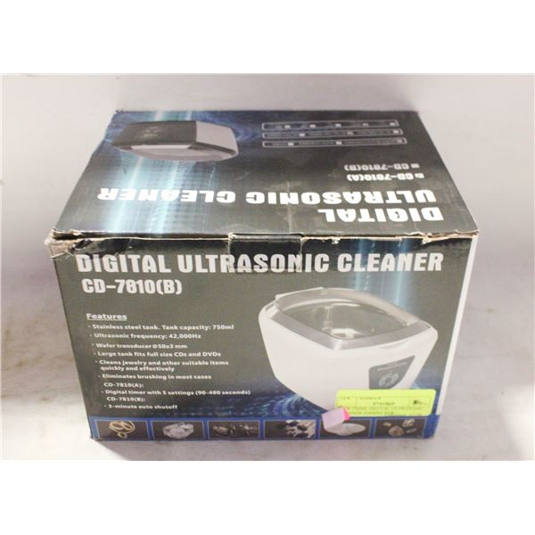 NEW 750ML DIGITAL ULTRASONIC CLEANER 42000HZ FOR