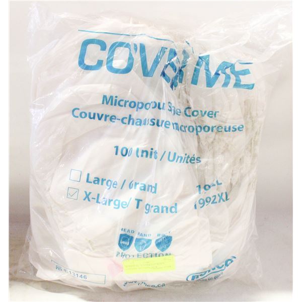 RONCO XL "COVER ME" BOOT COVERS- 100 UNITS- NEW