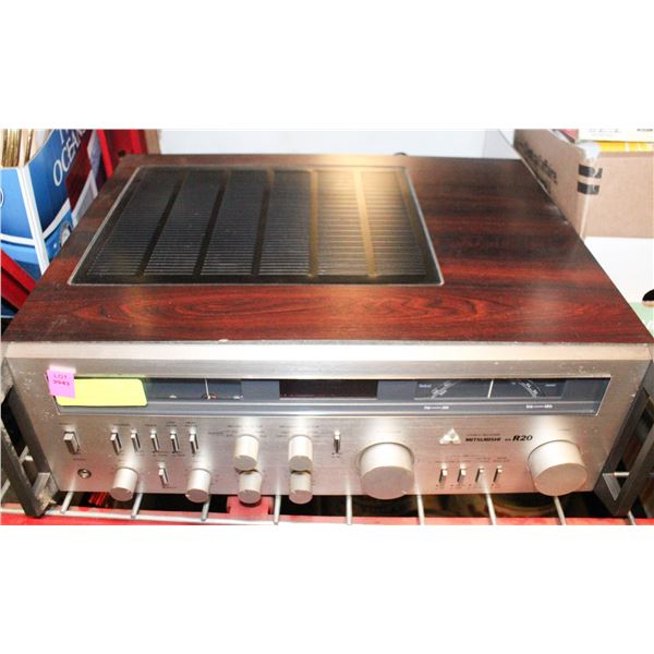 VINTAGE MITSUBISHI DA-R20 STEREO RECEIVER