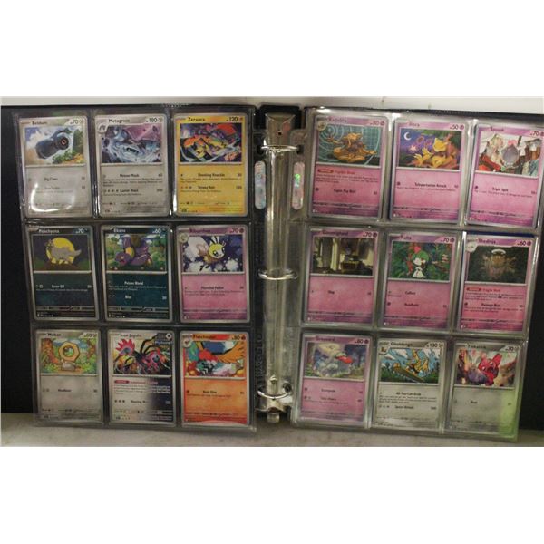 BINDER POKEMON CARDS