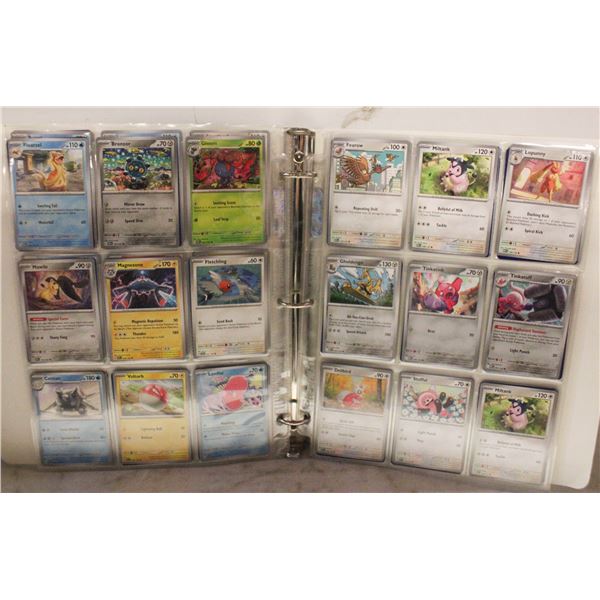 BINDER POKEMON CARDS