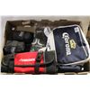 Image 1 : BOX WITH SOME NEW TOOL BAGS AND TWO
