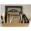 Image 1 : PHOTO FRAMES- BOX LOT ASSORTED