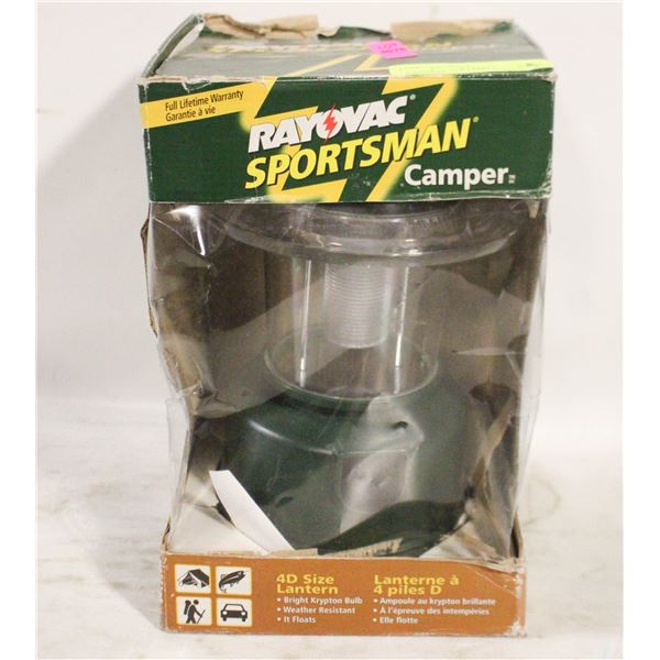 RAYOVAC SPORTSMAN CAMPER LANTERN