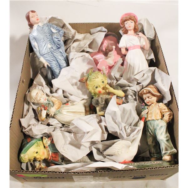 VINTAGE COLLECTIBLE FIGURINES ASSORTED