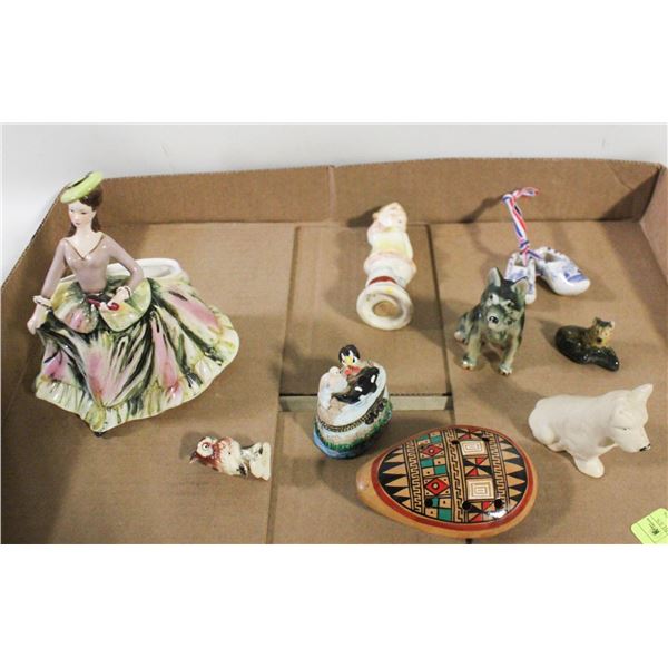 SMALL CERAMIC COLLECTABLES