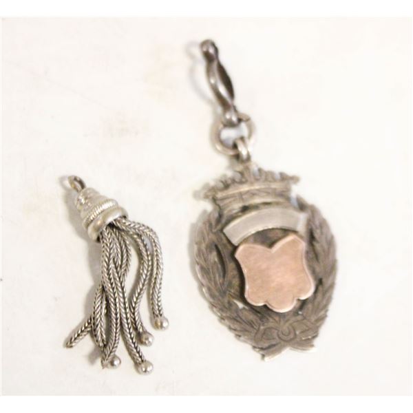 VINTAGE 1921-22 STERLING SILVER WITH ROSE