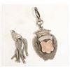 Image 1 : VINTAGE 1921-22 STERLING SILVER WITH ROSE
