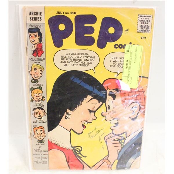 PEP COMICS #116 1956 CLASSIC COMIC