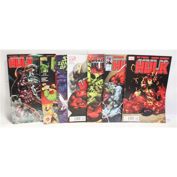7 HULK COMICS