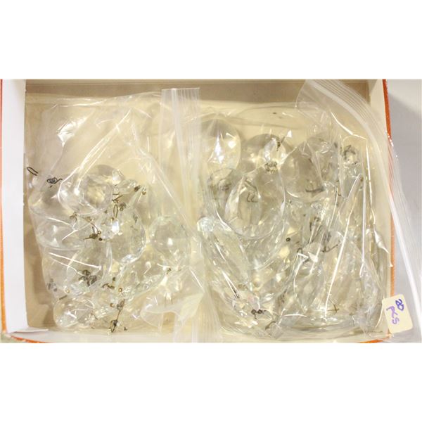 TEARDROP GLASS PRISMS / SUNCATCHERS