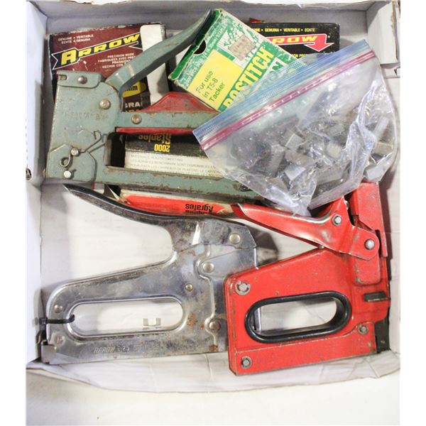 STAPLERS + STAPLES