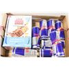 Image 1 : CASE OF 8 RED BULL ENERGY DRINKS &