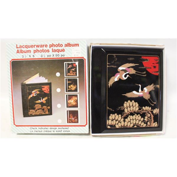 LAQUERWARE PHOTO ALBUMS