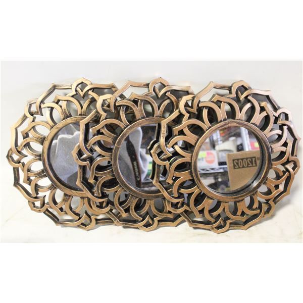RETRO MIRRORS SET OF 3