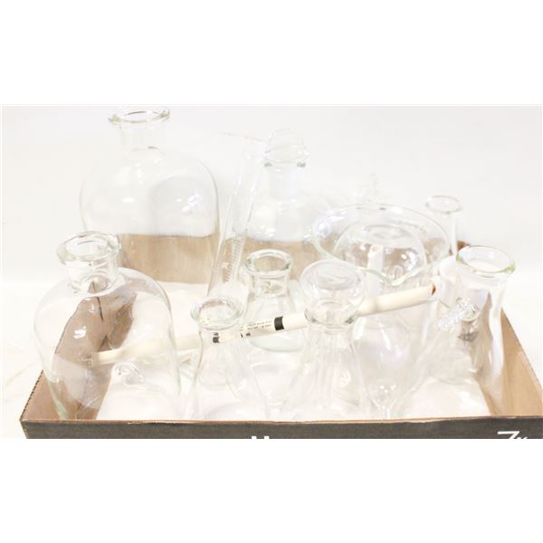LAB WARE - REAGENT BOTTLES, FLASKS & MISC