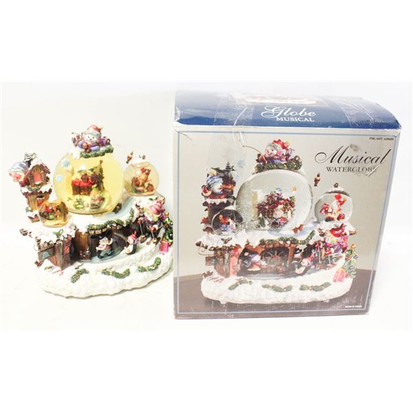COSTCO MUSICAL WATER GLOBE IN BOX