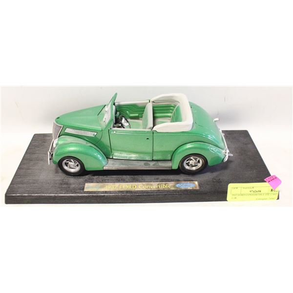 1937 FORD CONVERTIBLE DIE CAST 1:18