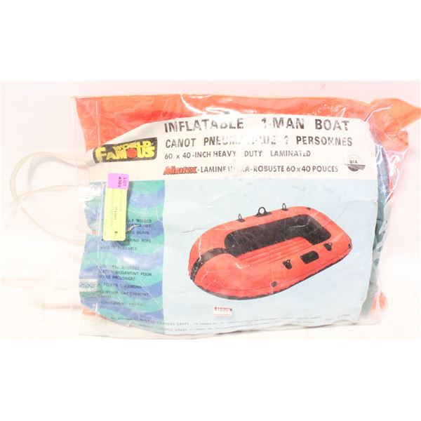 INFLATABLE 1 MAN BOAT