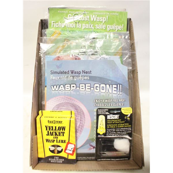 5 WASP NEST TRAPS PLUS ATTRACTANT