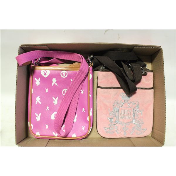 JUICY COUTURE PLUS PLAYBOY CROSSBODY BAGS
