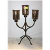 Image 1 : MEDIUM CANDELABRA WITH 3 CANDLEHOLDERS