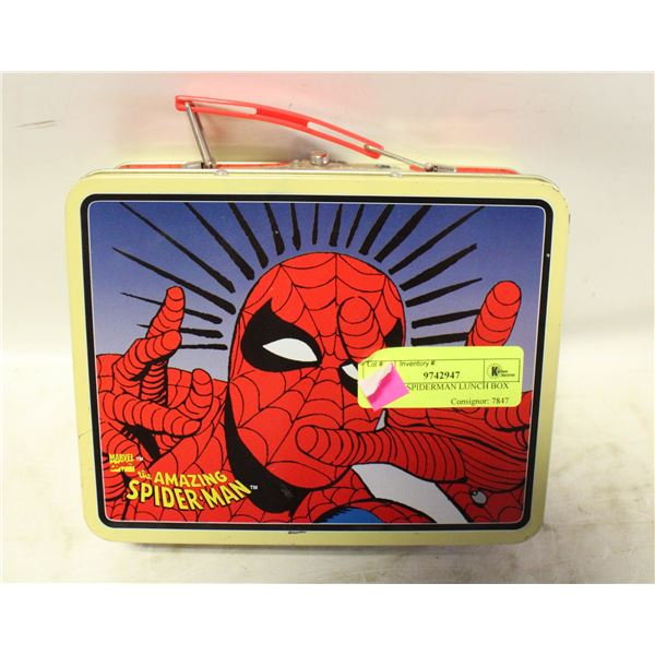 MARVEL SPIDERMAN LUNCH BOX 1998