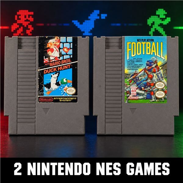 2 NINTENDO NES GAMES