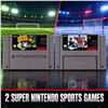 Image 1 : 2 SUPER NINTENDO SNES SPORTS GAMES
