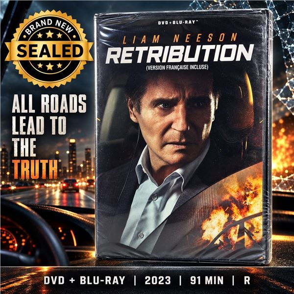 NEW DVD + BLU-RAY "RETRIBUTION" 2023