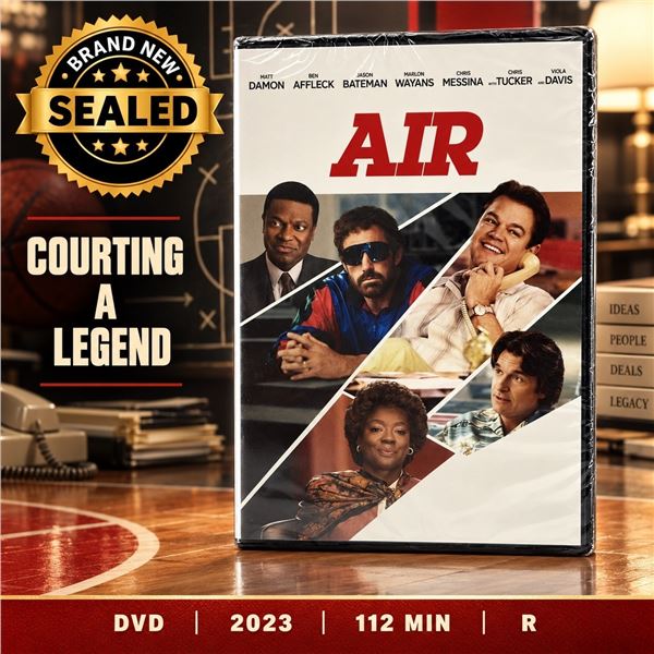 NEW DVD "AIR" SPORTS DRAMA 2023