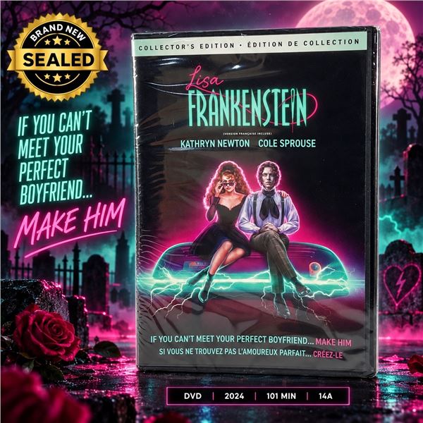 NEW DVD "LISA FRANKENSTEIN" COMEDY 2024