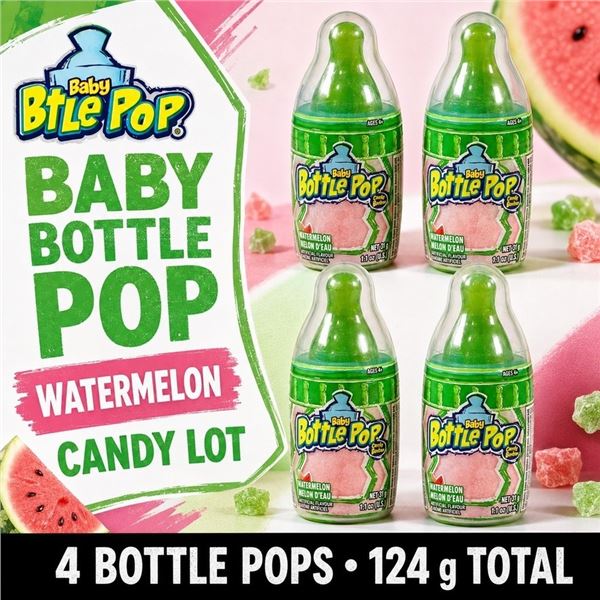 4 BABY BOTTLE POP WATERMELON 31G BB 11/27