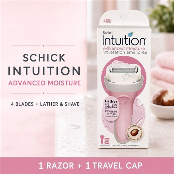 SCHICK INTUITION ADVANCED MOISTURE RAZOR