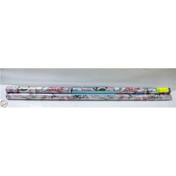 NEW 3 PACK COAVAS STAINED WINDOW PRIVACY FILM