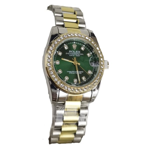 NEW REPLICA ROLEX "DATE-JUST" WOMEN'S QUARTZ WATCH