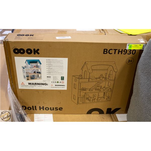 BRAND NEW OOK BCTH930 CHILDRENS DOLLHOUSE